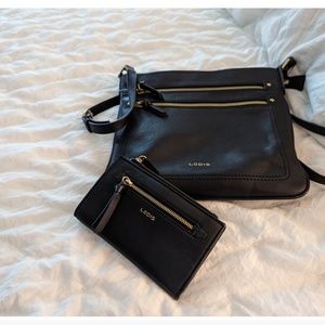 LODIS shoulder bag and matching wallet